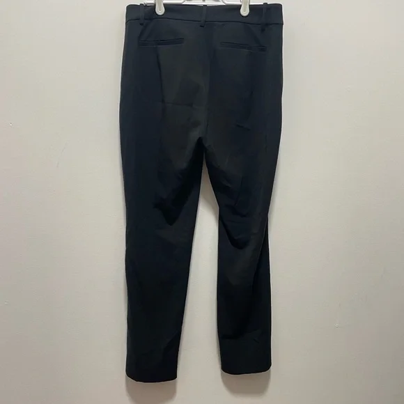 J.Crew Slim-fit full-length trouser pant size 6 in black - Picture 3 of 3